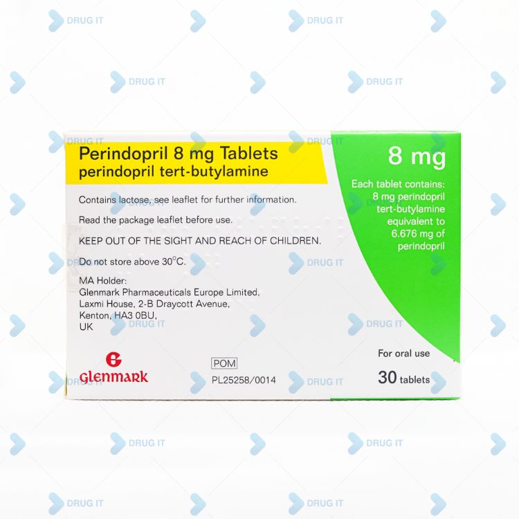 Perindopril 8mg Tablet (30 Tablets) by Glenmark